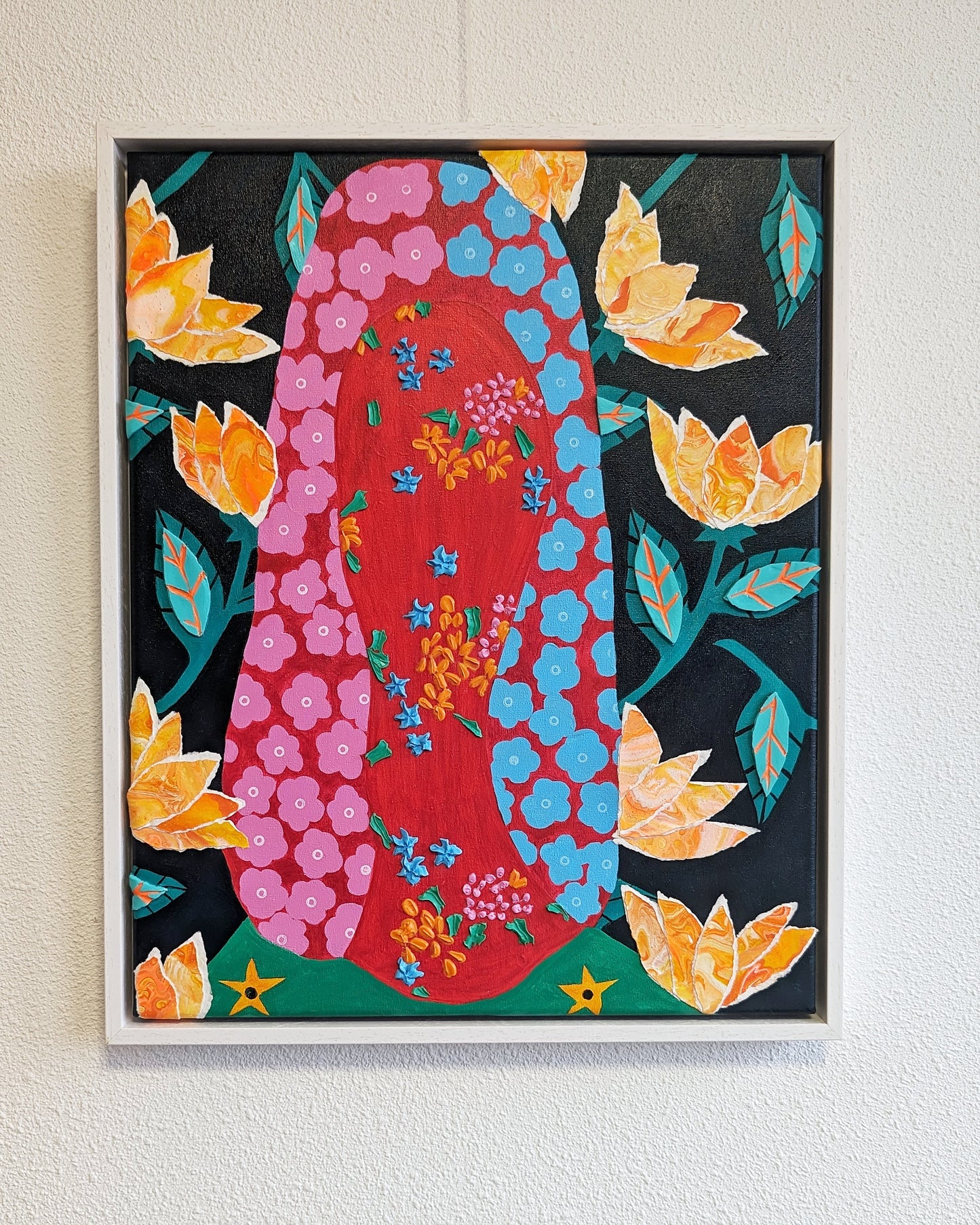 Floral Mystique: Maiden of the Tropical Veil