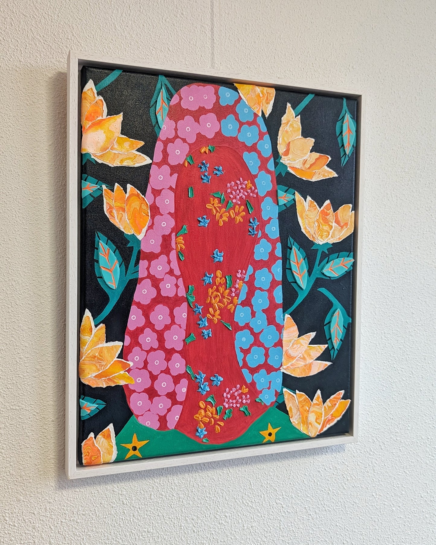 Floral Mystique: Maiden of the Tropical Veil