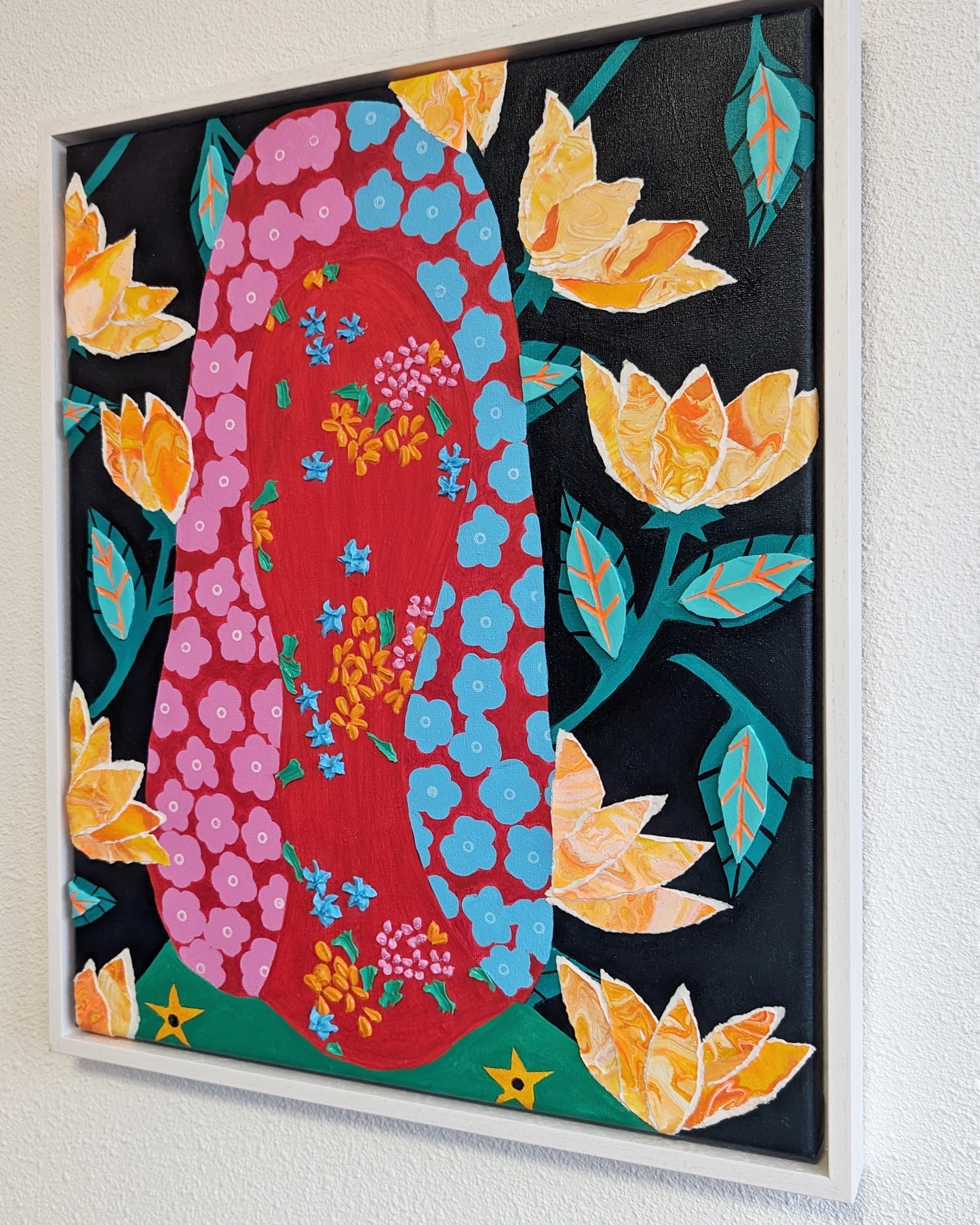 Floral Mystique: Maiden of the Tropical Veil